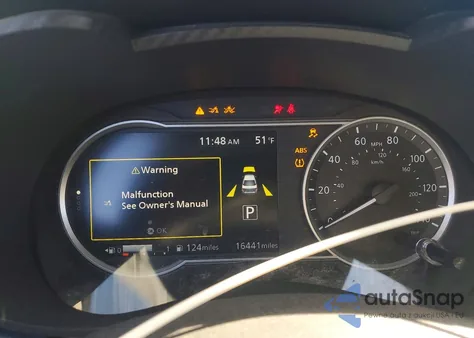 2025 Nissan Versa Sv z USA, uszkodzony, nr VIN 3N1CN8EV5SL834761